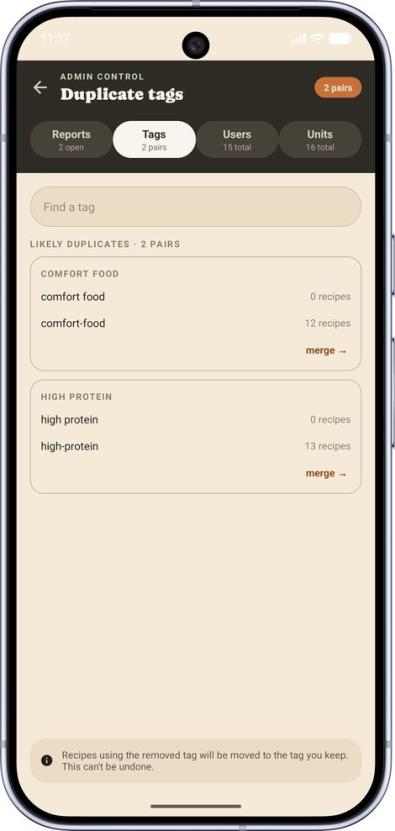 Duplicate tags
