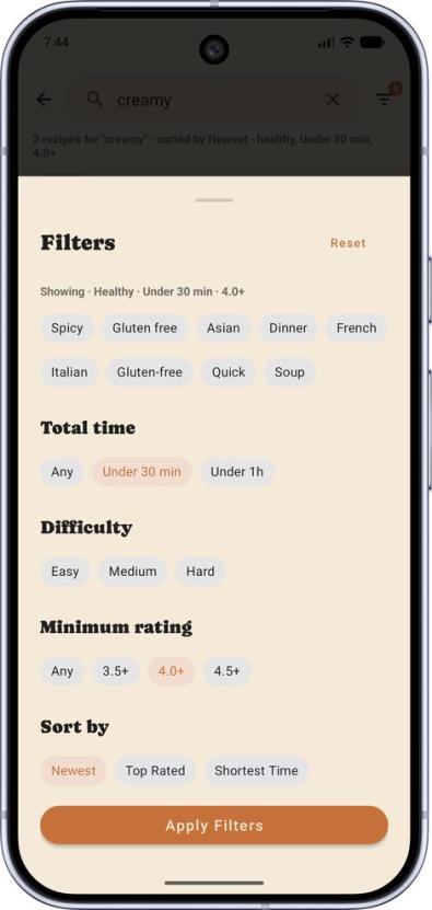 Filter sheet
